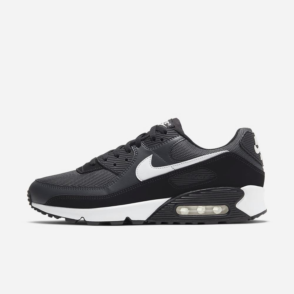 Sneakers Nike Air Max 90 Grise 7459-813 Iron Grey/Dark Smoke Grey/Black/White Homme | MLF-44712756